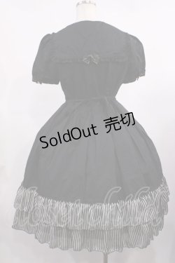 画像3: ALICE and the PIRATES / マリーニセーラーワンピース Free ブラック H-25-09-06-1008-PA-OP-NS-ZH