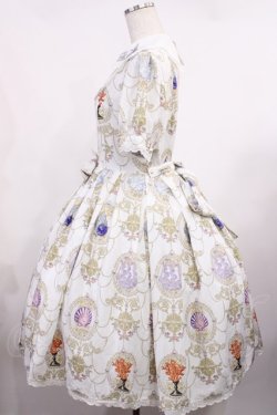 画像2: LIEF / マーメイド・カメオ ワンピース M オフ H-25-09-06-1009-LO-OP-NS-ZH