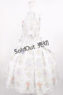 画像2: LIEF / マーメイド・カメオ ワンピース M オフ H-25-09-06-1009-LO-OP-NS-ZH