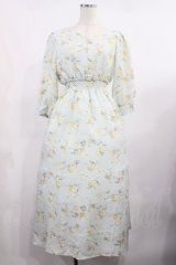 tocco closet / 花柄ワンピース Free ミント H-25-09-06-1010-LO-OP-NS-ZH