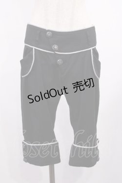 画像1: ALICE and the PIRATES / パイピングパンツ Mens ブラック H-25-09-06-1016-PA-PA-NS-ZH