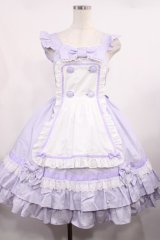 Angelic Pretty / Dreamパティシエジャンパースカート Free ラベンダー H-25-09-06-1002-AP-OP-NS-ZH