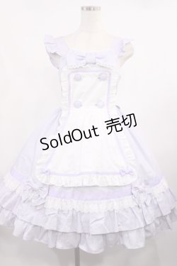 画像1: Angelic Pretty / Dreamパティシエジャンパースカート Free ラベンダー H-25-09-06-1002-AP-OP-NS-ZH