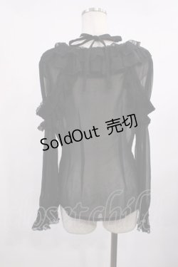 画像3: ALICE and the PIRATES / fata fioreブラウス Free ブラック H-25-09-06-1026-PA-BL-NS-ZH