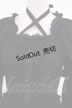 画像3: BABY,THE STARS SHINE BRIGHT / 姫袖後ろシャーリングブラウス free ブラック H-25-09-06-1028-BA-BL-NS-ZH