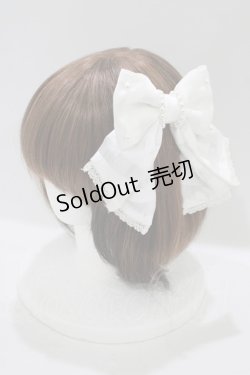 画像1: Angelic Pretty / スフレドールクリップ  シロ H-25-09-06-052-AP-AC-NS-ZH