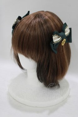 画像1: BABY,THE STARS SHINE BRIGHT / Christmas Holly Nightリボンコーム  グリーン H-25-09-06-056-BA-AC-NS-ZH