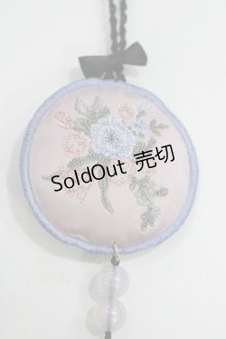 画像2: Maison de FLEUR / KM for Laforet クッションチャーム  ピンク H-25-09-06-057-LO-ZA-NS-ZH