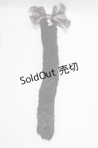 ALICE and the PIRATES / Sweet Heart Kitty tailブローチ  ブラック H-25-09-06-058-PA-ZA-NS-ZH