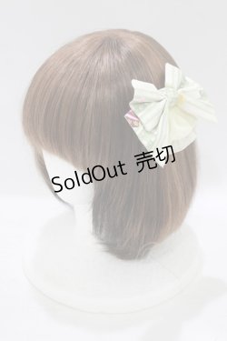 画像1: metamorphose / おめかしラビットクリップ  グリーン H-25-09-06-069-ME-AC-NS-ZH