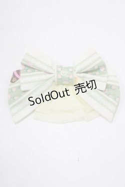 画像2: metamorphose / おめかしラビットクリップ  グリーン H-25-09-06-069-ME-AC-NS-ZH