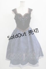 Secret Honey / スノーマウンテン ジャンパードレス(Frozen Anna ver.) Free ブラック/ネイビー H-25-09-06-007-CA-OP-NS-ZH