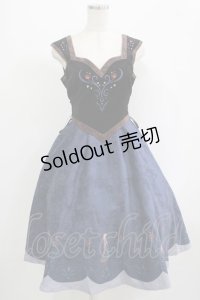 Secret Honey / スノーマウンテン ジャンパードレス(Frozen Anna ver.) Free ブラック/ネイビー H-25-09-06-007-CA-OP-NS-ZH