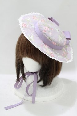 画像1: Kurumi Collaboration / KRMヘッドドレス  ラベンダー H-25-09-06-072-GO-AC-NS-ZH