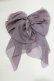 画像2: axes femme POETIQUE / シフォンリボンバレッタ  ラベンダー H-25-09-06-073-AX-AC-NS-ZH (2)