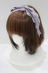 画像1: axes femme kawaii / レースリボンカチューシャ  ラベンダー H-25-09-06-074-AX-AC-NS-ZH (1)