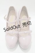 Ank Rouge / エナメルリボンシューズ M ピンク H-25-09-06-078-CA-SH-NS-ZH
