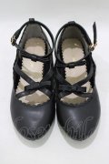 m petit by misako / AMリボンストラップパンプス M ブラック H-25-09-06-079-LO-SH-NS-ZH