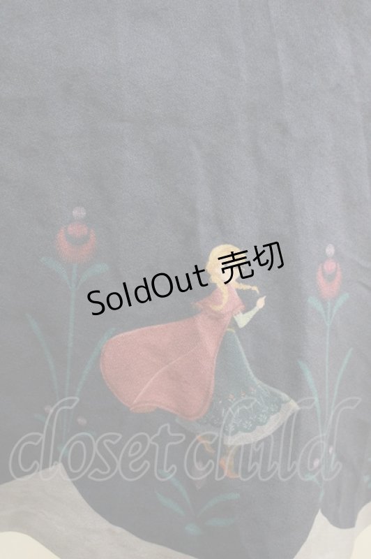 画像5: Secret Honey / スノーマウンテン ジャンパードレス(Frozen Anna ver.) Free ブラック/ネイビー H-25-09-06-007-CA-OP-NS-ZH (5)