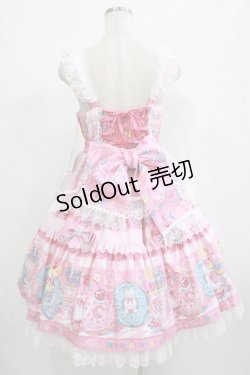 画像3: Angelic Pretty / Toy's Donut Diner エプロンドレスSet Free ピンク H-25-09-06-010-AP-OP-NS-ZH