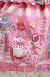 画像4: Angelic Pretty / Toy's Donut Diner エプロンドレスSet Free ピンク H-25-09-06-010-AP-OP-NS-ZH (4)