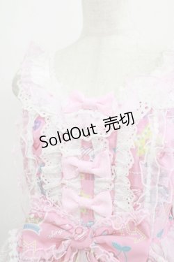 画像5: Angelic Pretty / Toy's Donut Diner エプロンドレスSet Free ピンク H-25-09-06-010-AP-OP-NS-ZH