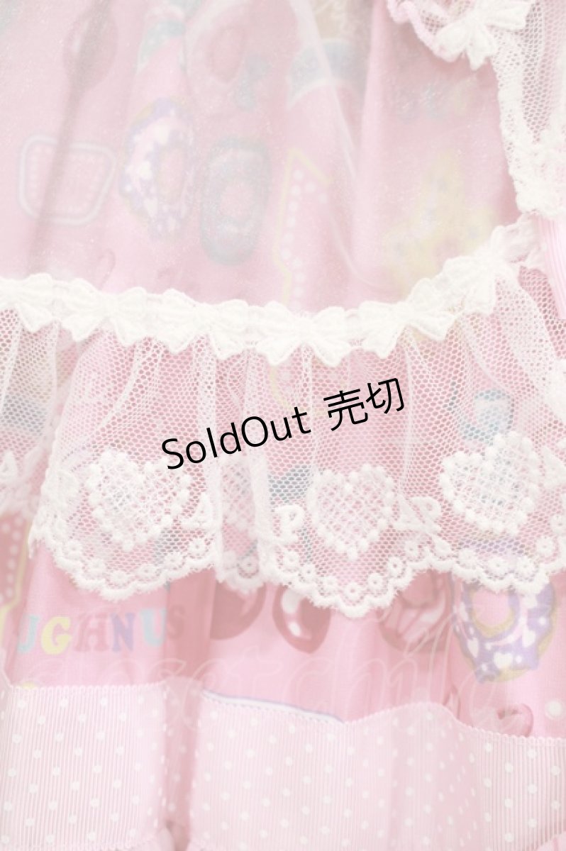 画像6: Angelic Pretty / Toy's Donut Diner エプロンドレスSet Free ピンク H-25-09-06-010-AP-OP-NS-ZH (6)