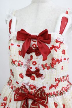 画像5: To Alice / StrawberryRabbitプリントジャンパースカート L イエロー H-25-09-06-001-LO-OP-NS-ZH