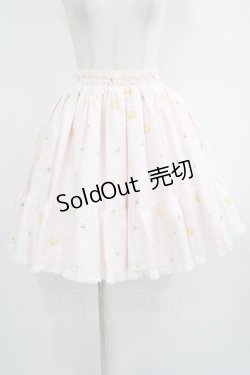 画像1: metamorphose / ピンクレモネードフリルスカート Free ピンク H-25-09-06-013-ME-SK-NS-ZH
