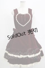 Cornet / 別珍ハートジャンパースカート Free パープル H-25-09-06-002-LO-OP-NS-ZH