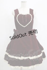 Cornet / 別珍ハートジャンパースカート Free パープル H-25-09-06-002-LO-OP-NS-ZH