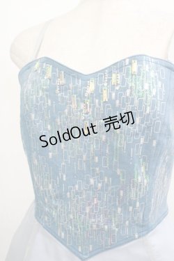 画像4: Secret Honey / スパンコールワンピース(エルサver) Free サックス H-25-09-06-017-CA-OP-NS-ZH