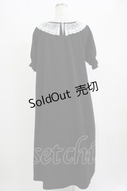 画像3: m petit by misako / レース襟カットワンピース L ブラック H-25-09-06-020-LO-OP-NS-ZH