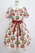 Emily Temple cute / Strawberry Ribbon treeワンピース M アイボリー H-25-09-07-001-ET-OP-KB-ZH