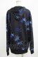 画像3: NieR Clothing / 総柄ZIPパーカー  黒 H-25-09-07-025-PU-TO-KB-ZH (3)