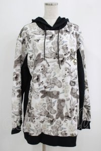 MILKBOY / KILL IT SOFTLY HOODIE  モノトーン×クロ H-25-09-07-026-MB-TO-KB-ZH