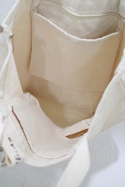 画像3: NieR Clothing / ZIP付きトートバッグ  ベージュ H-25-09-07-036-PU-BG-KB-ZH