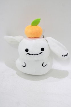 画像1: NieR Clothing / ぬいぐるみキーホルダー  かがみもち H-25-09-07-039-PU-ZA-KB-ZH