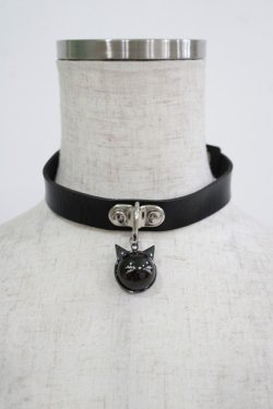 画像1: NieR Clothing / チョーカー  ブラック H-25-09-07-045-PU-AC-KB-ZH
