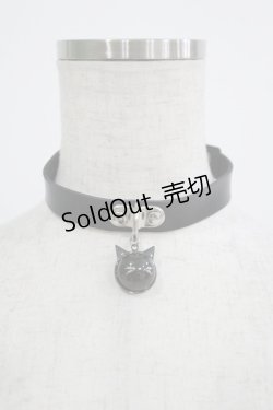 画像1: NieR Clothing / チョーカー  ブラック H-25-09-07-045-PU-AC-KB-ZH