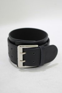NieR Clothing / レザーブレスレット  ブラック H-25-09-07-046-PU-AC-KB-ZH