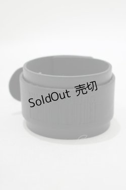 画像2: NieR CLOTHING / レザーブレスレット  ブラック H-25-09-07-046-PU-AC-KB-ZH