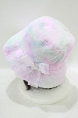 画像2: Nile Perch / ファーバケットハット  パステルカラー H-25-09-07-076-LO-AC-KB-ZH (2)