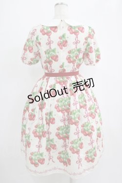 画像3: Emily Temple cute / Strawberry Ribbon treeワンピース M アイボリー H-25-09-07-001-ET-OP-KB-ZH
