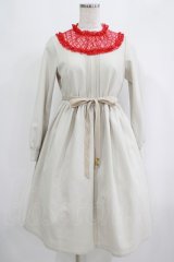 Emily Temple cute / shortcakeレースワンピース  アイボリー H-25-09-07-008-ET-OP-KB-ZH