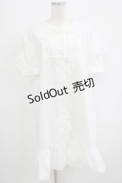 画像1: MILK / Sweet Roomブラウスワンピース  オフ H-25-09-07-015-ML-OP-KB-ZH