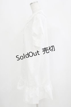 画像2: MILK / Sweet Roomブラウスワンピース  オフ H-25-09-07-015-ML-OP-KB-ZH
