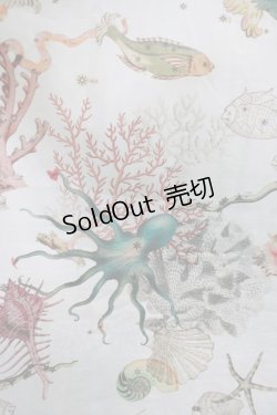 画像4: MILK / sea creaturesシャツワンピース  グリーン H-25-09-07-016-ML-OP-KB-ZH