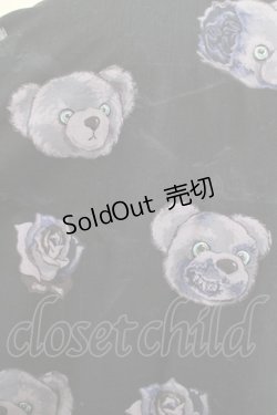 画像4: LAND by MILKBOY / ローズジャムシャツ  ブラックベース H-25-09-07-017-MB-BL-KB-ZH