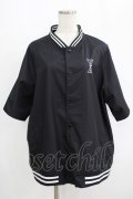NieR Clothing / LIGHT BLOUSON JACKET【半袖】  黒 H-25-09-07-022-PU-JA-KB-ZH